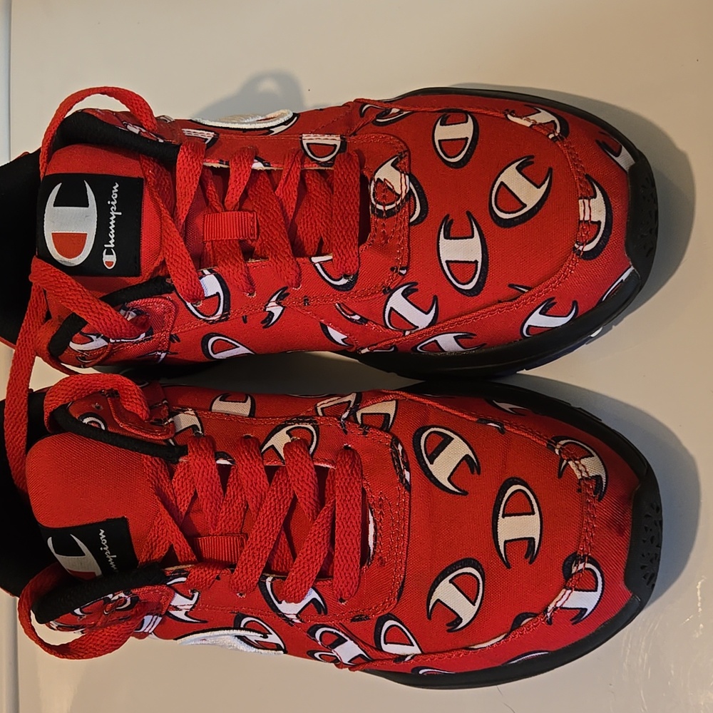 Champion Red Athletic Shoes